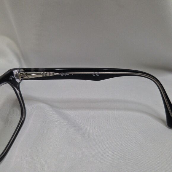 Ray-Ban RB 5286 2034 51-18-135 Polished Black Clear Eyeglasses Frames - Picture 4 of 8